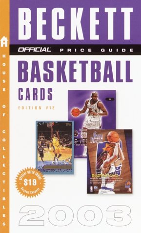 Book cover for Opg Basketball Cards '03, 12ed