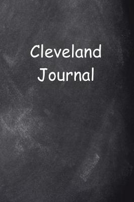 Book cover for Cleveland Journal Chalkboard Design