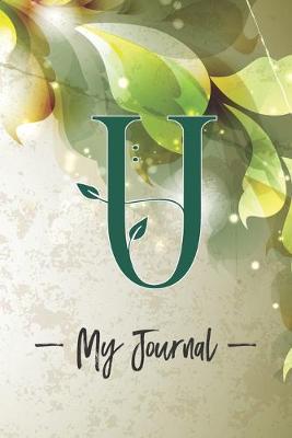 Book cover for "U" My Journal