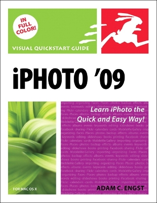 Book cover for iPhoto 09 for Mac OS X