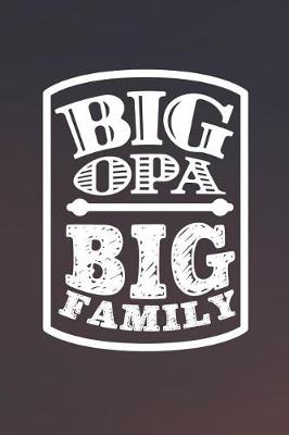 Book cover for Big Opa Big Family