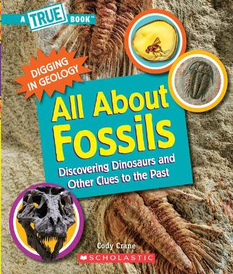 Book cover for All about Fossils: Discovering Dinosaurs and Other Clues to the Past (a True Book: Digging in Geology)