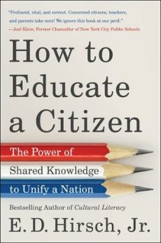 Cover of How to Educate a Citizen