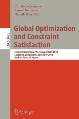 Book cover for Global Optimization and Constraint Satisfaction