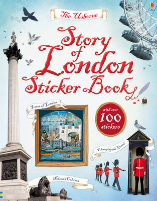 Book cover for Story of London Sticker Book