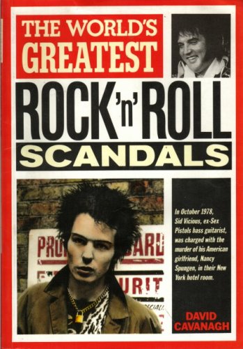 Book cover for World's Greatest Rock and Roll Scandals