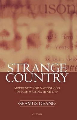 Book cover for Strange Country