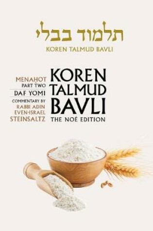 Cover of Koren Talmud Bavli, Noe Edition, Vol 36