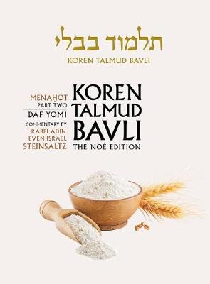 Cover of Koren Talmud Bavli, Noe Edition, Vol 36