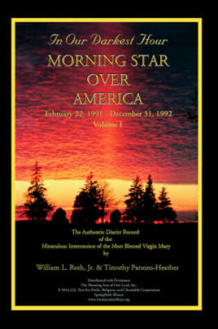 Cover of In Our Darkest Hour - Morning Star Over America / Volume I - February 22, 1991 - December 31, 1992