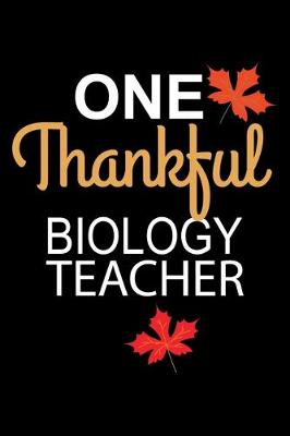 Book cover for One Thankful Biology Teacher