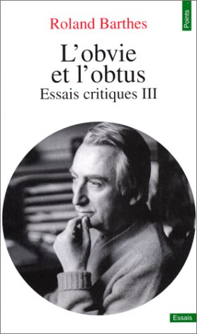 Book cover for L' Obvie Et l'Obtus