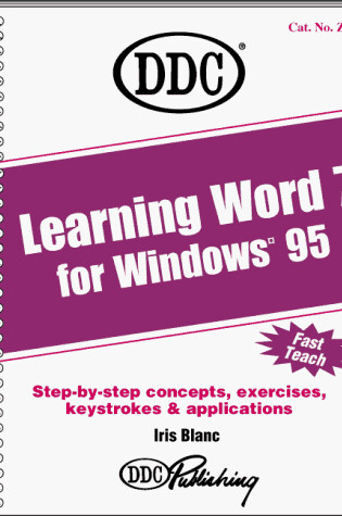 Cover of Word 7 for Windows 95