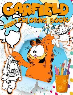 Book cover for Garfield Coloring Book