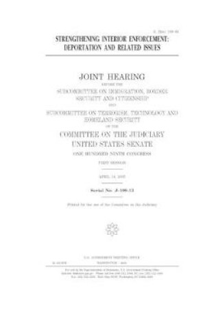 Cover of Strengthening interior enforcement