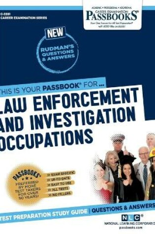 Cover of Law Enforcement and Investigation Occupations (C-3551)