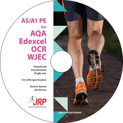 Book cover for AS/A1 PE for AQA/Edexcel/OCR/WJEC Classroom PowerPoint Presentations
