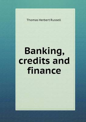 Book cover for Banking, credits and finance