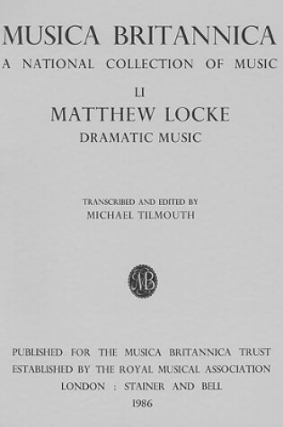 Cover of Musica Britannica