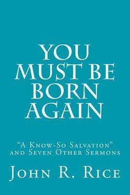 Book cover for You Must Be Born Again