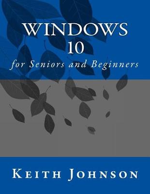 Book cover for Windows 10 for Seniors and Beginners