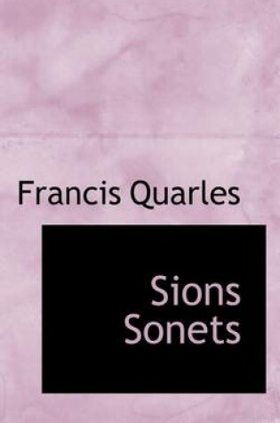 Cover of Sions Sonets