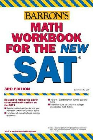 Cover of Math Workbook for the new SAT