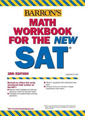 Book cover for Math Workbook for the new SAT