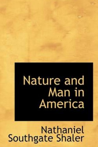 Cover of Nature and Man in America