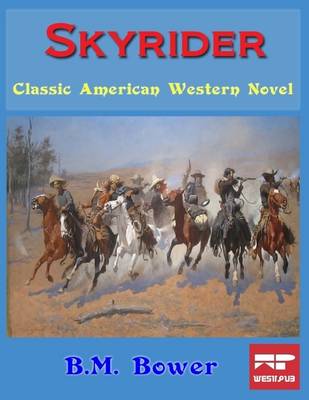 Book cover for Skyrider: Classic American Western Novel