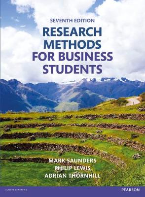 Book cover for Research Methods for Business Students
