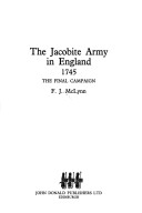 Book cover for Jacobite Army in England, 1745-46