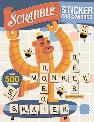 Book cover for Scrabble Sticker Crosswords