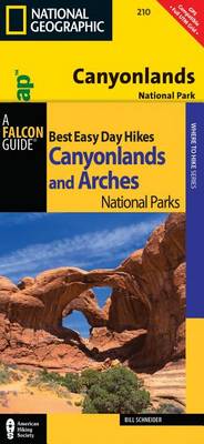 Book cover for Best Easy Day Hiking Guide and Trail Map Bundle: Canyonlands National Park