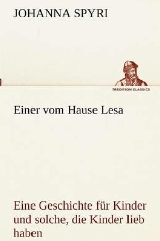 Cover of Einer Vom Hause Lesa