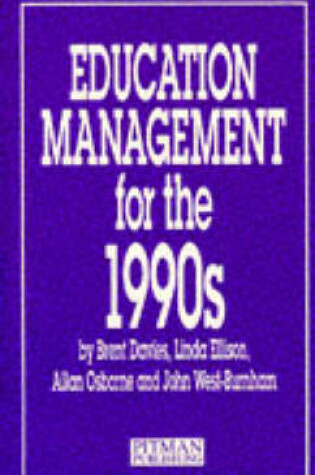 Cover of Education Management For The 1990's
