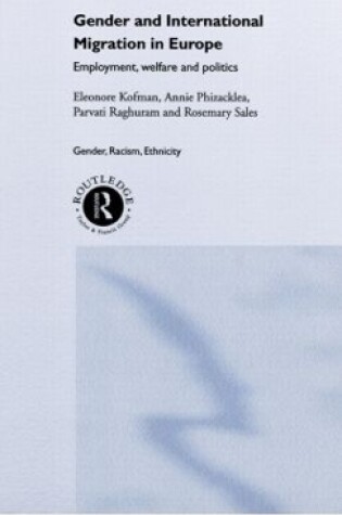 Cover of Gender and International Migration in Europe