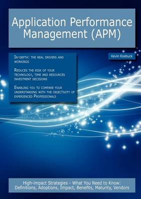 Book cover for Application Performance Management (APM)