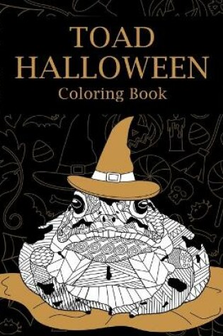 Cover of Toad Halloween Coloring Book