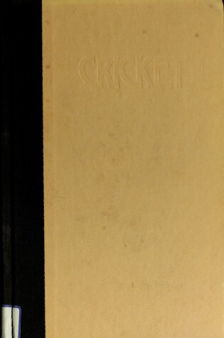 Cover of Cricket