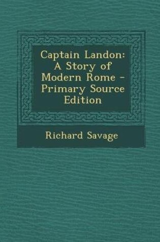 Cover of Captain Landon