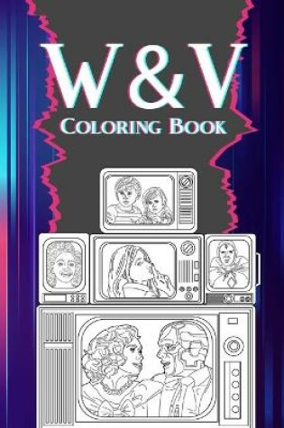 Cover of WandaVision Coloring Book