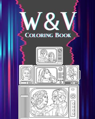 Book cover for WandaVision Coloring Book