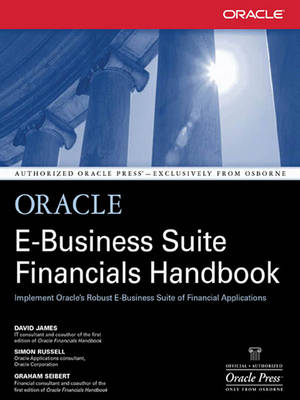 Book cover for Oracle E-Business Suite Financials Handbook
