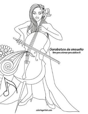 Book cover for Garabatos de ensueño libro para colorear para adultos 6