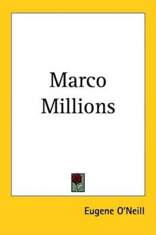 Cover of Marco Millions