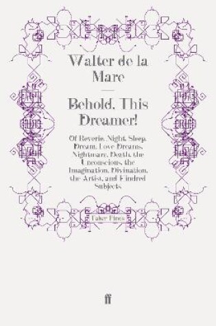 Cover of Behold, This Dreamer!