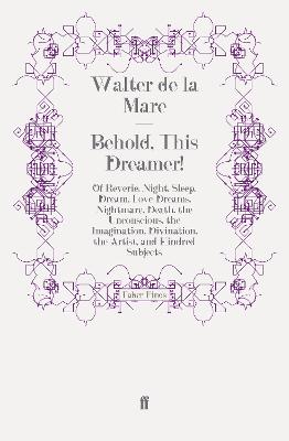 Book cover for Behold, This Dreamer!