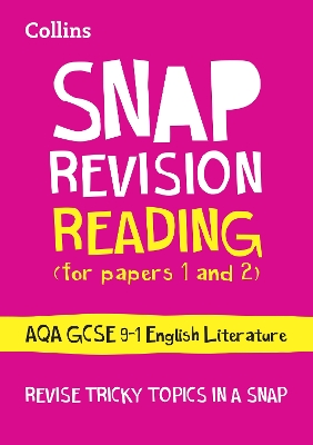 Book cover for AQA GCSE 9-1 English Language Reading (Papers 1 & 2) Revision Guide