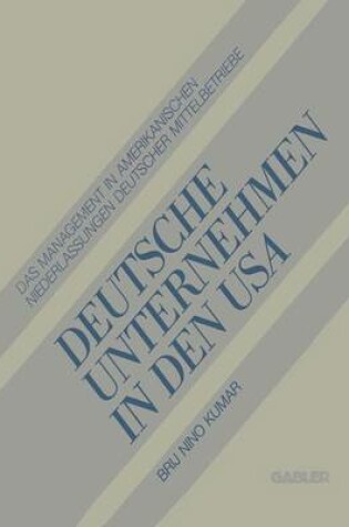 Cover of Deutsche Unternehmen in den USA